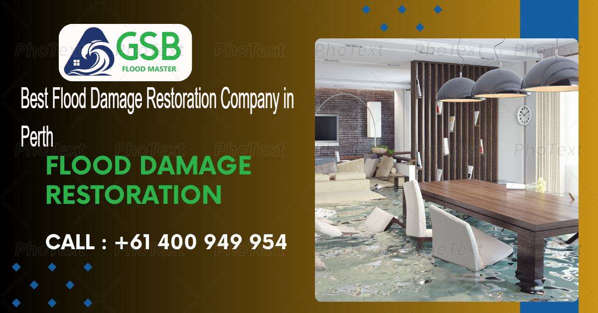 best flood damage restoration company in perth