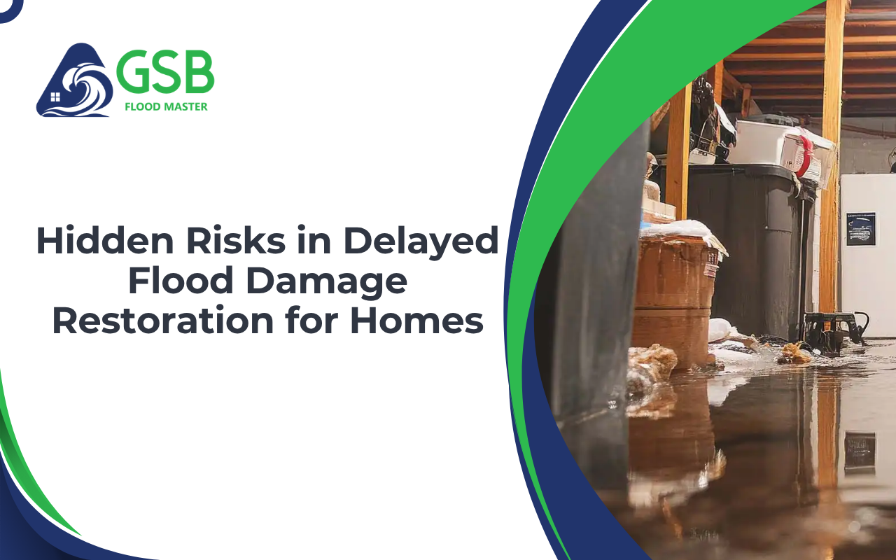 Hidden Risks in Delayed Flood Damage Restoration for Homes