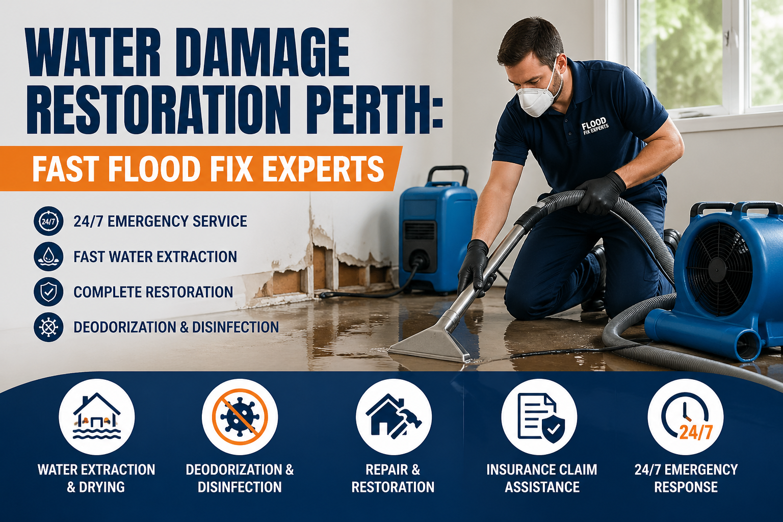 Water damage restoration perth